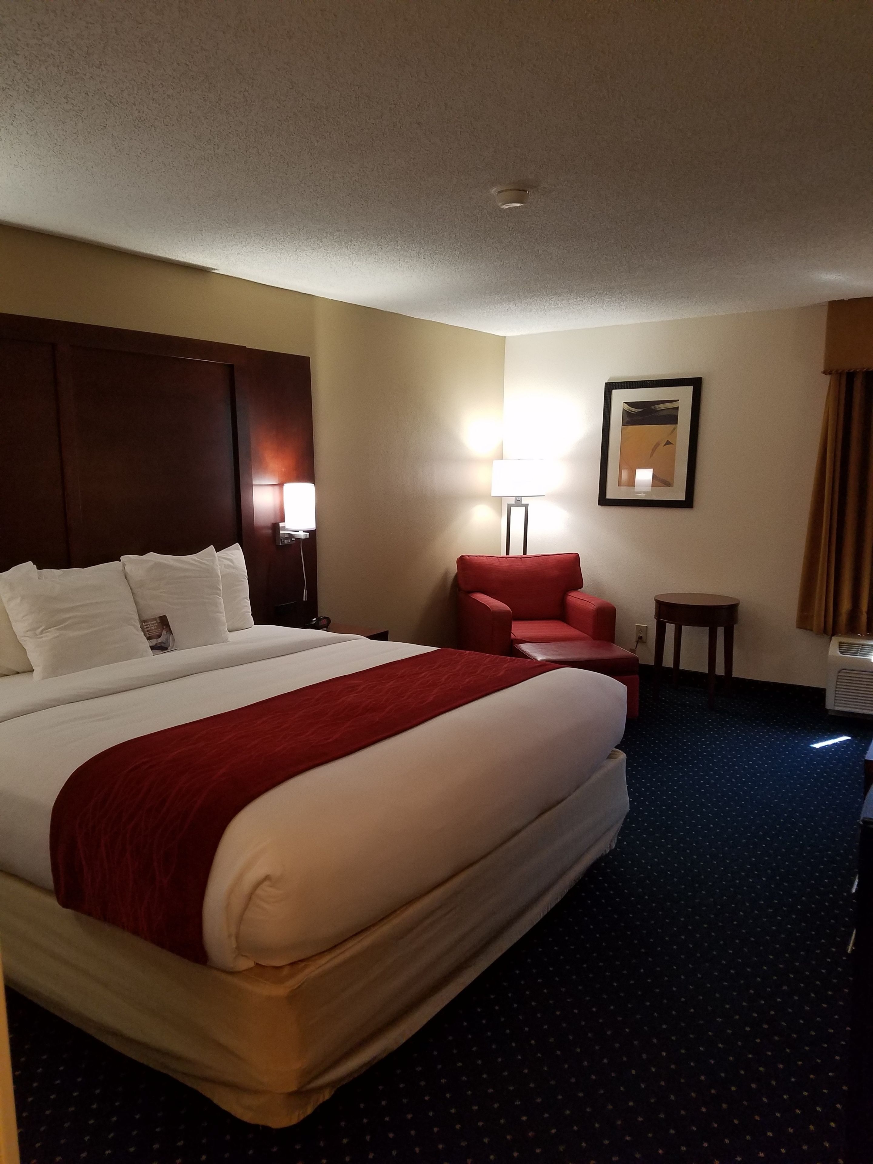 standard room, 1 king bed, non smoking | premium bedding, memory-foam beds, desk, laptop workspace