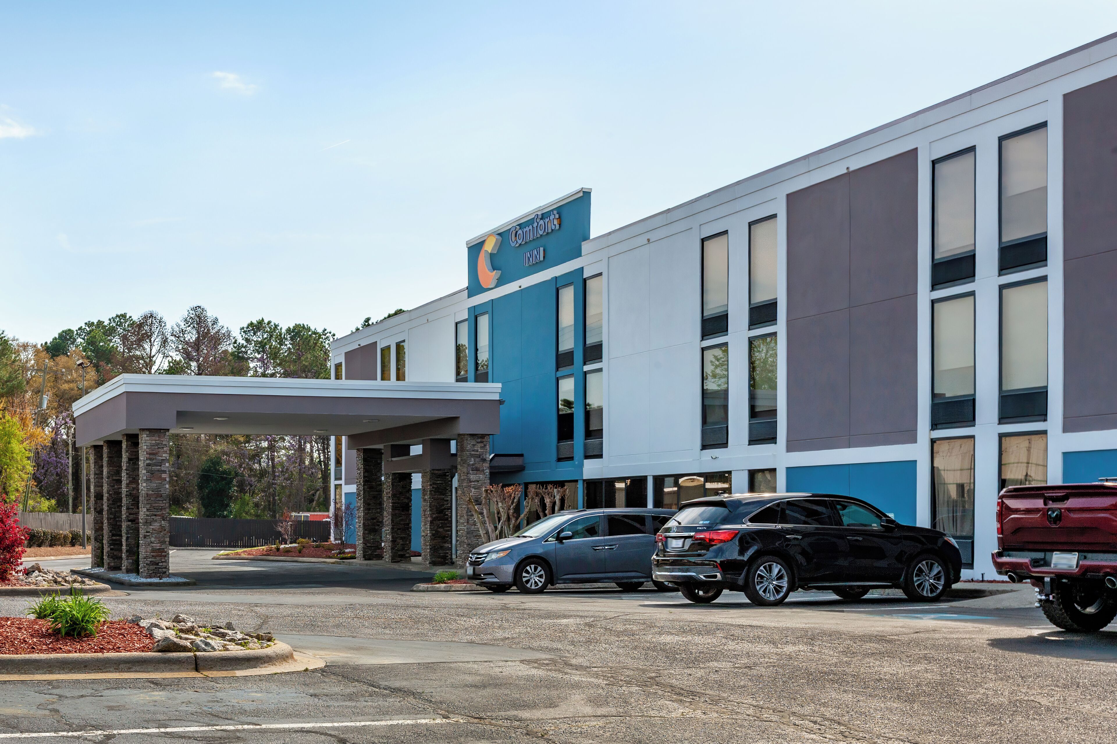 Voorkant van accommodatie