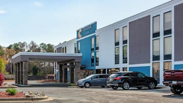 Voorkant van accommodatie