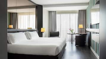 Chambre Double Standard | Literie de qualité supérieure, couette en duvet d'oie