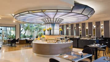 Daily buffet breakfast (EUR 15 per person)