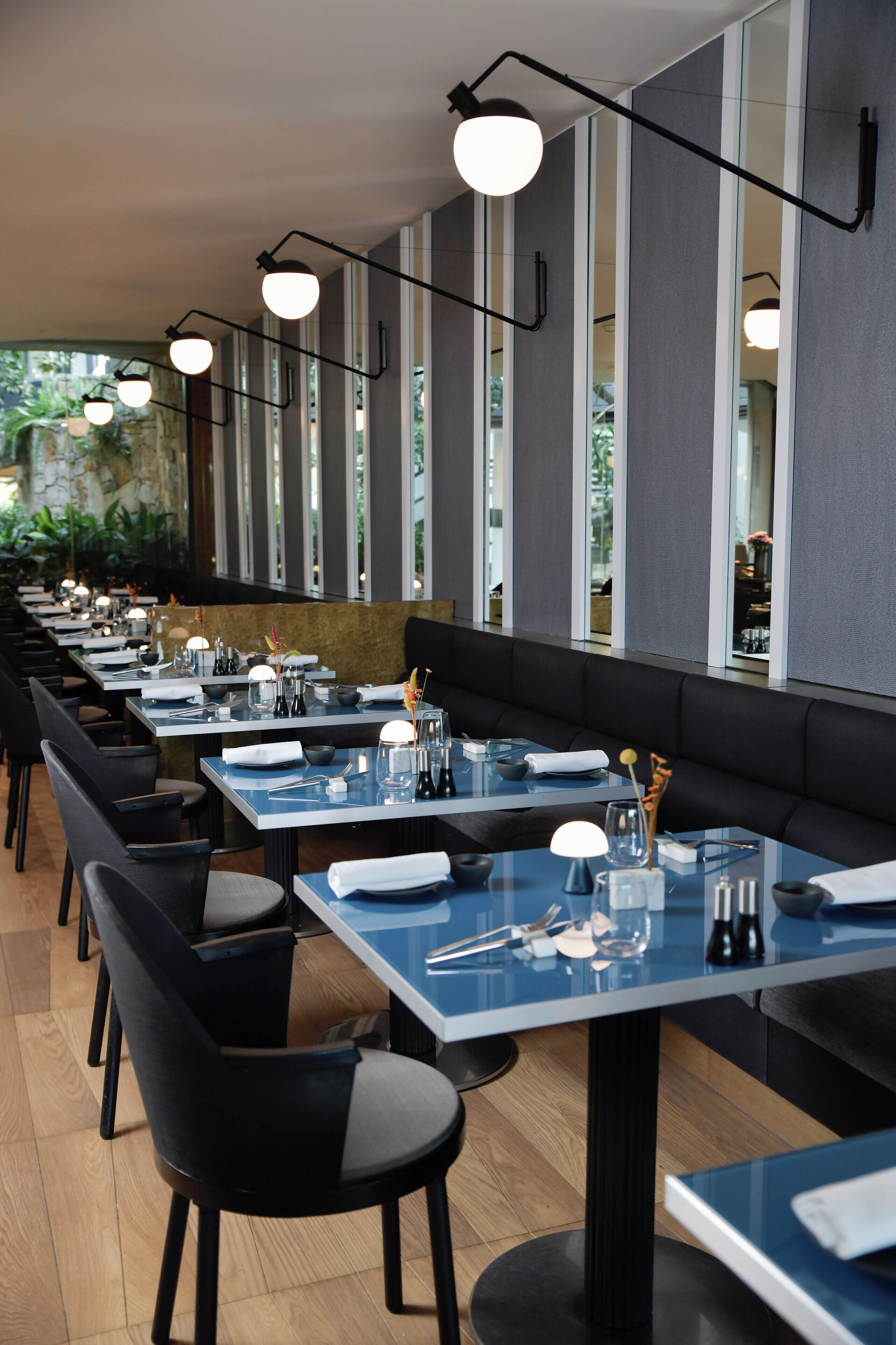 breakfast, lunch and dinner served