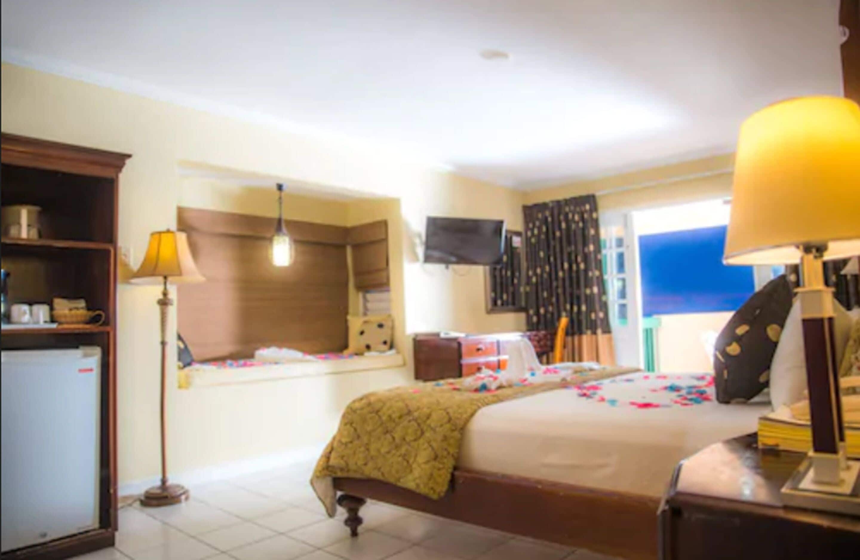 In-room safe, desk, blackout curtains, iron/ironing board