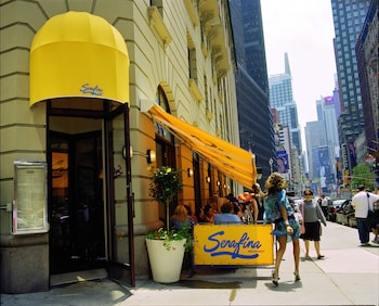 Breakfast, lunch, dinner served; Italian cuisine  at Dream Midtown, by Hyatt