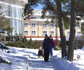 Overnatningsstedets område