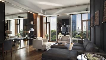 Club Suite with Club benefit | 1 多间卧室、高档床上用品、迷你吧、客房内保险箱