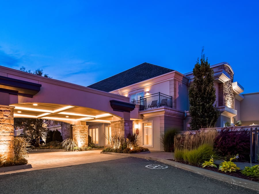 Voorkant van accommodatie