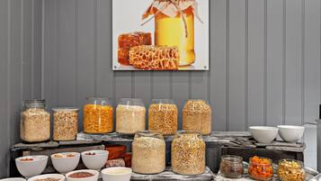 Free daily full breakfast