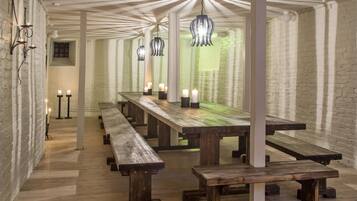 Café da manhã e jantar, culinária internacional