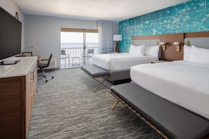 Premium Room, 2 Queen Beds | Premium bedding, in-room safe, desk, laptop workspace