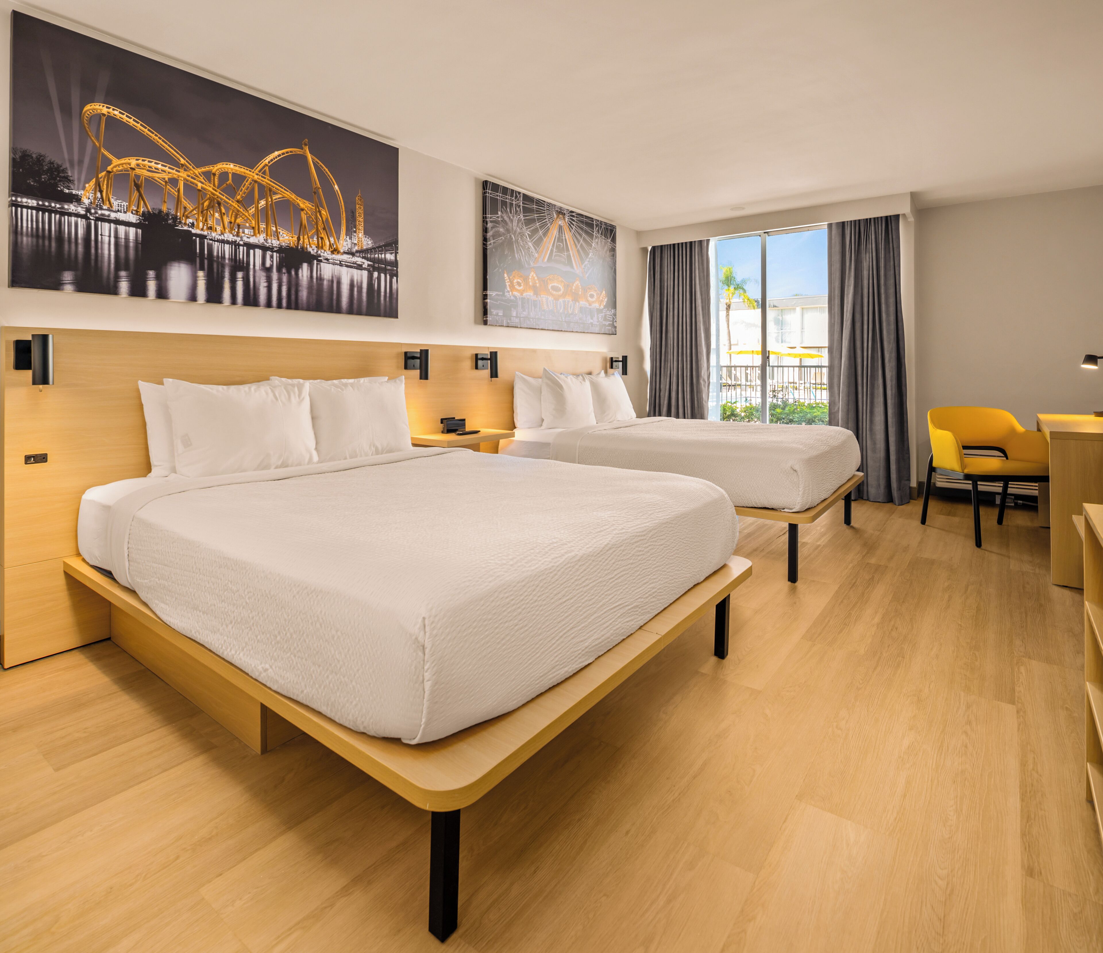 1 bedroom, Frette Italian sheets, premium bedding, Select Comfort beds