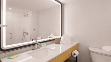 Free toiletries, hair dryer, towels, soap