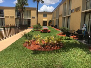 View from property looking out at Floridian Express Hotel