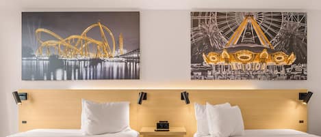 1 bedroom, Frette Italian sheets, premium bedding, Select Comfort beds