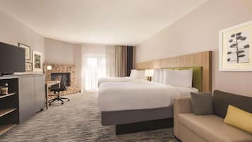 Studio Suite, Multiple Beds, Non Smoking, Balcony | Hypo-allergenic bedding, desk, blackout drapes, soundproofing