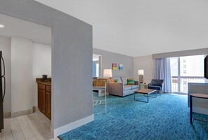 Suite, 1 King-Bett (Two Room Suite) | Wohnbereich