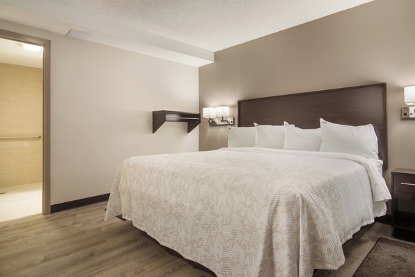 Desk, blackout drapes, WiFi (free), alarm clocks