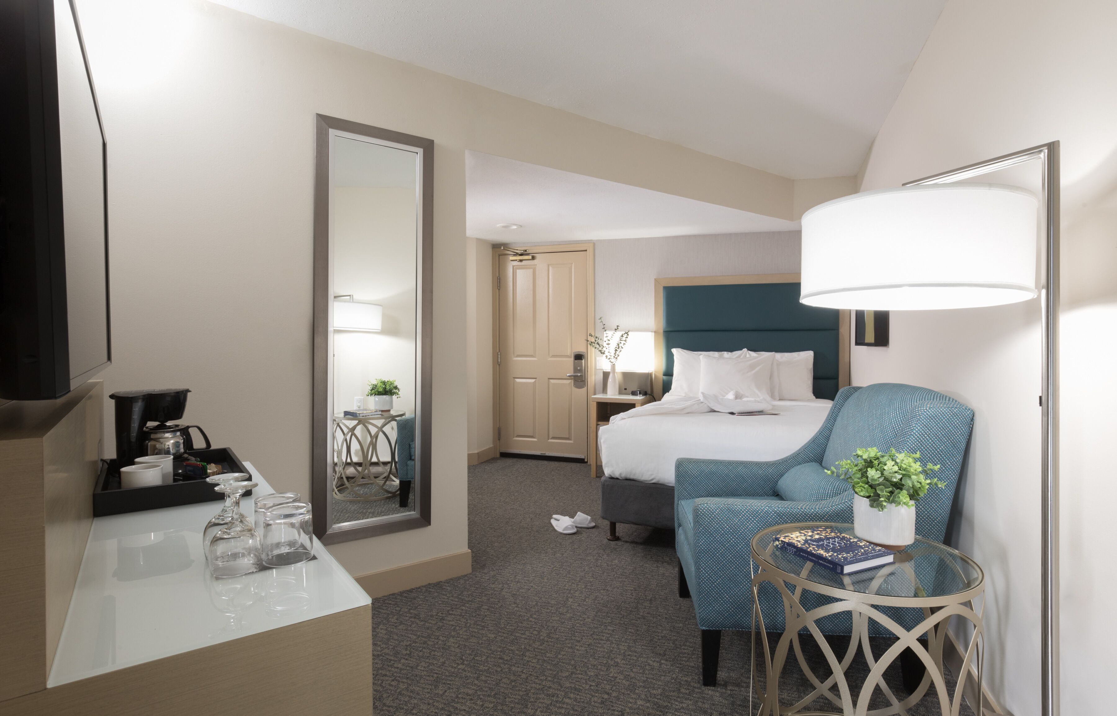 Hypo-allergenic bedding, pillowtop beds, minibar, in-room safe