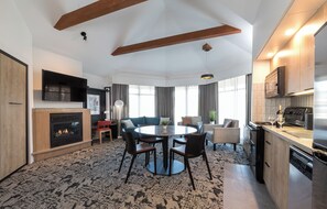 Suite, 2 Bedrooms | Television - Crystal Lodge (Whistler)