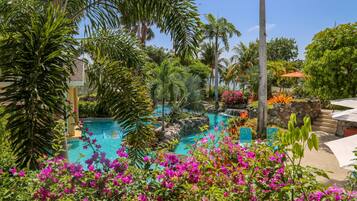 Luxury- Poolside/Garden View Room | View from room