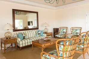 Sitteområde i lobbyen