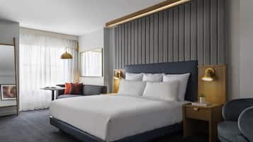 Premium bedding, in-room safe, desk, blackout curtains