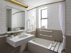 Designer toiletries, hair dryer, bathrobes, slippers - Hotel 55 Chicago Downtown (Chicago)