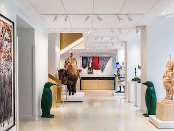 Interior at 21c Museum Hotel Chicago