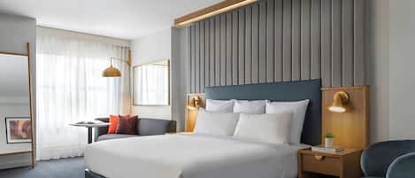 Premium bedding, in-room safe, desk, blackout drapes