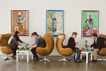 Meeting space at 21c Museum Hotel Chicago