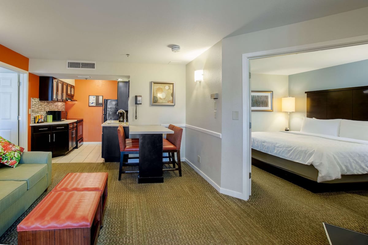 1 bedroom, pillowtop beds, in-room safe, desk