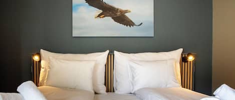 防过敏的被褥、迷你吧、客房内保险箱、免费 WiFi