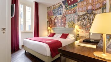 1 bedroom, Frette Italian sheets, premium bedding, down duvets