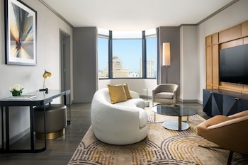 Luxury Suite, 1 Bedroom | 1 bedroom, premium bedding, pillowtop beds, in-room safe at The Westin St. Francis San Francisco on Union Square