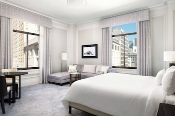 Suite, 2 Bedrooms, View | Premium bedding, pillowtop beds, in-room safe, desk at The Westin St. Francis San Francisco on Union Square