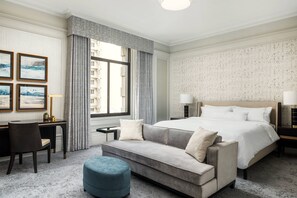 Suite Junior, 1 très grand lit | Literie de qualité, lit avec matelas à plateau-coussin