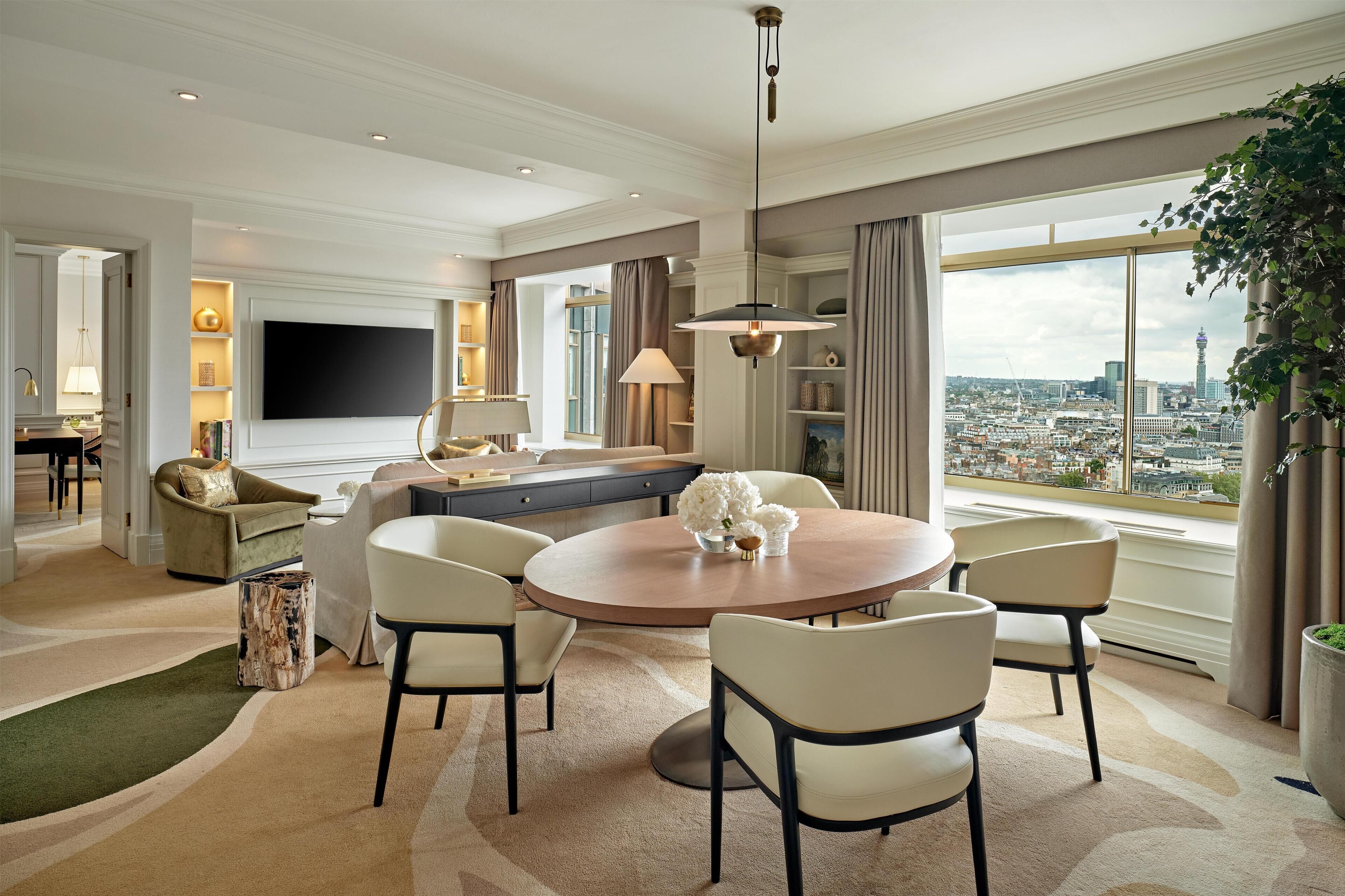 Suite, 1 King Bed (Duke Of Edinburgh Suite Newly Refurb) | Living area | 50-inch plasma TV with satellite channels, Smart TV, DVD player