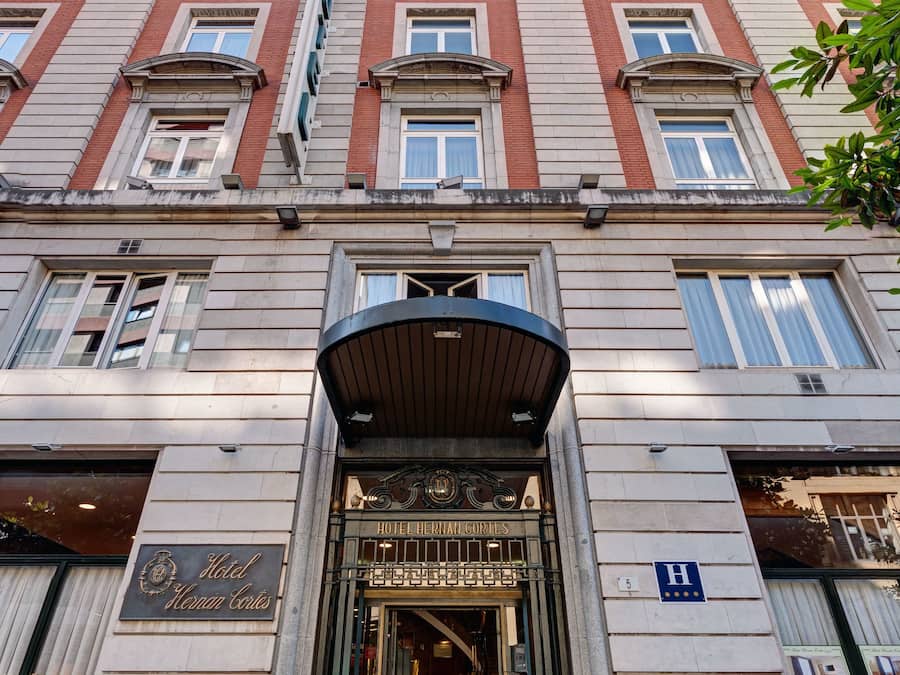 Voorkant van accommodatie