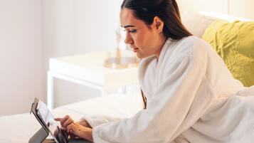 Double Room | Premium bedding, down comforters, pillowtop beds, in-room safe