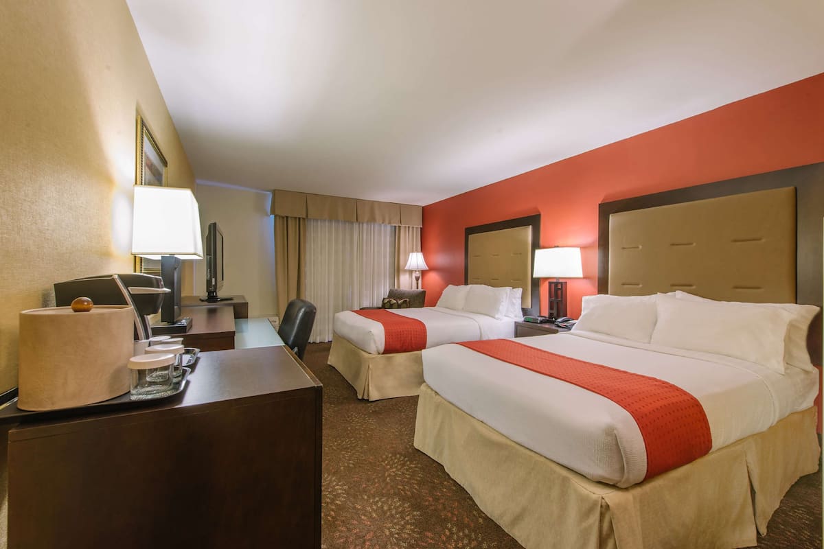 desk, laptop workspace, iron/ironing board, free cots/infant beds