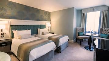 Superior Twin Room | Hypo-allergenic bedding, in-room safe, desk, iron/ironing board