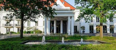 Overnatningsstedets facade