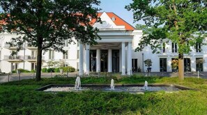 Voorkant van accommodatie