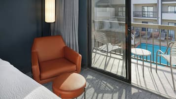 In-room safe, desk, laptop workspace, iron/ironing board