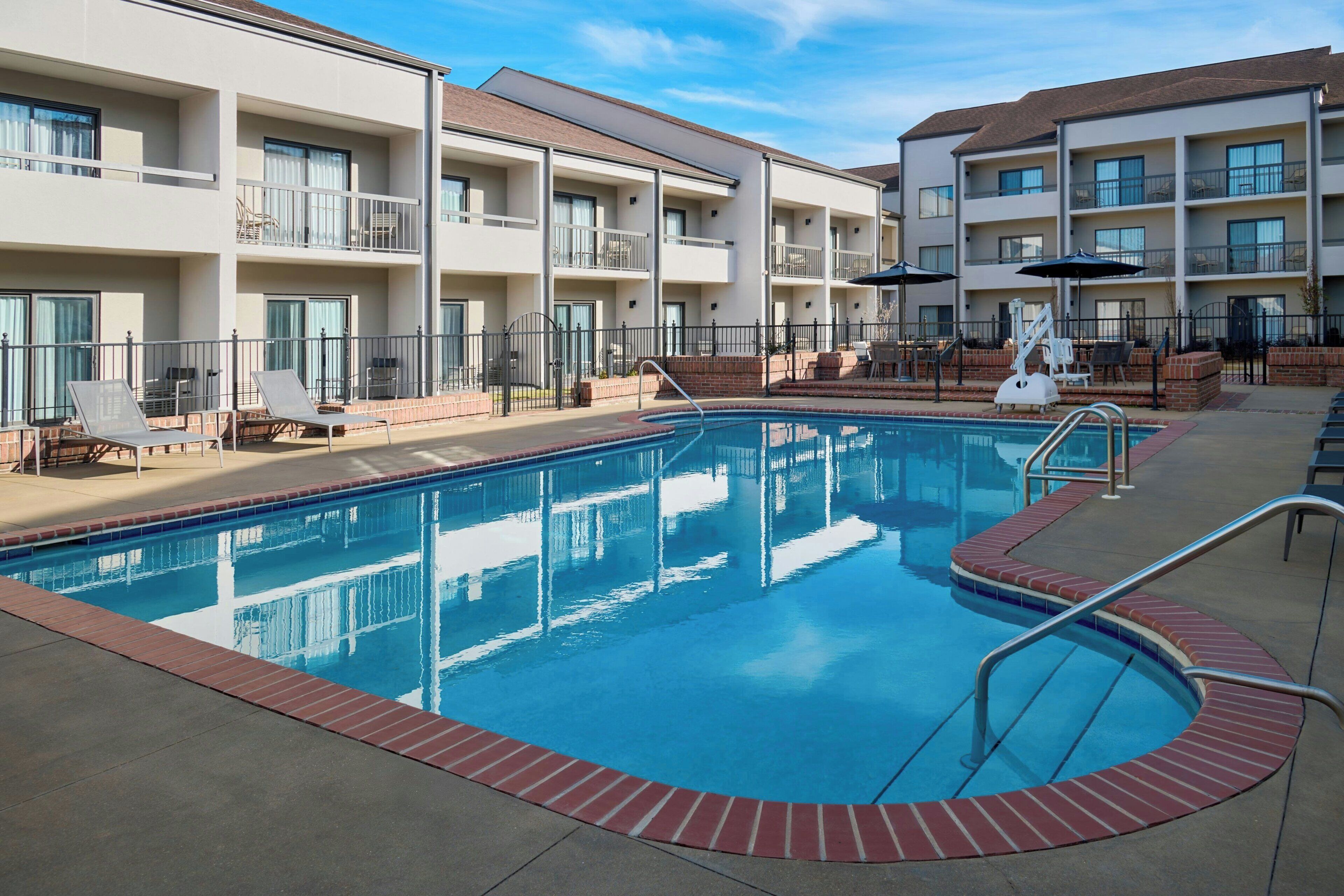 Seasonal outdoor pool