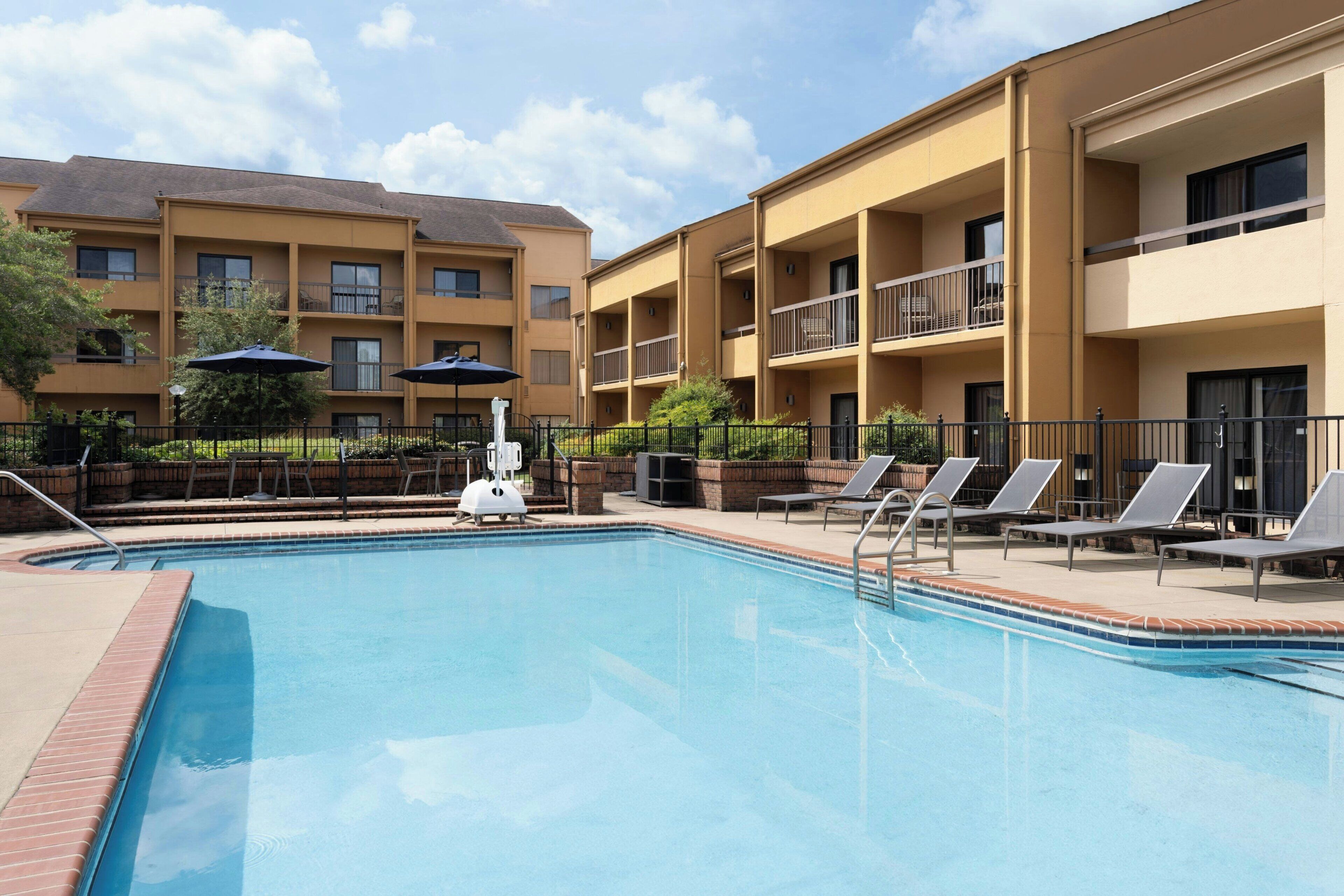 Seasonal outdoor pool