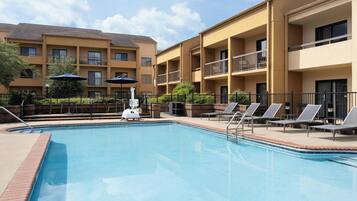 Seasonal outdoor pool