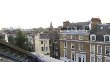 Vue depuis lâhĂ©bergement