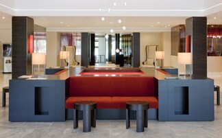 Sala de estar en el lobby