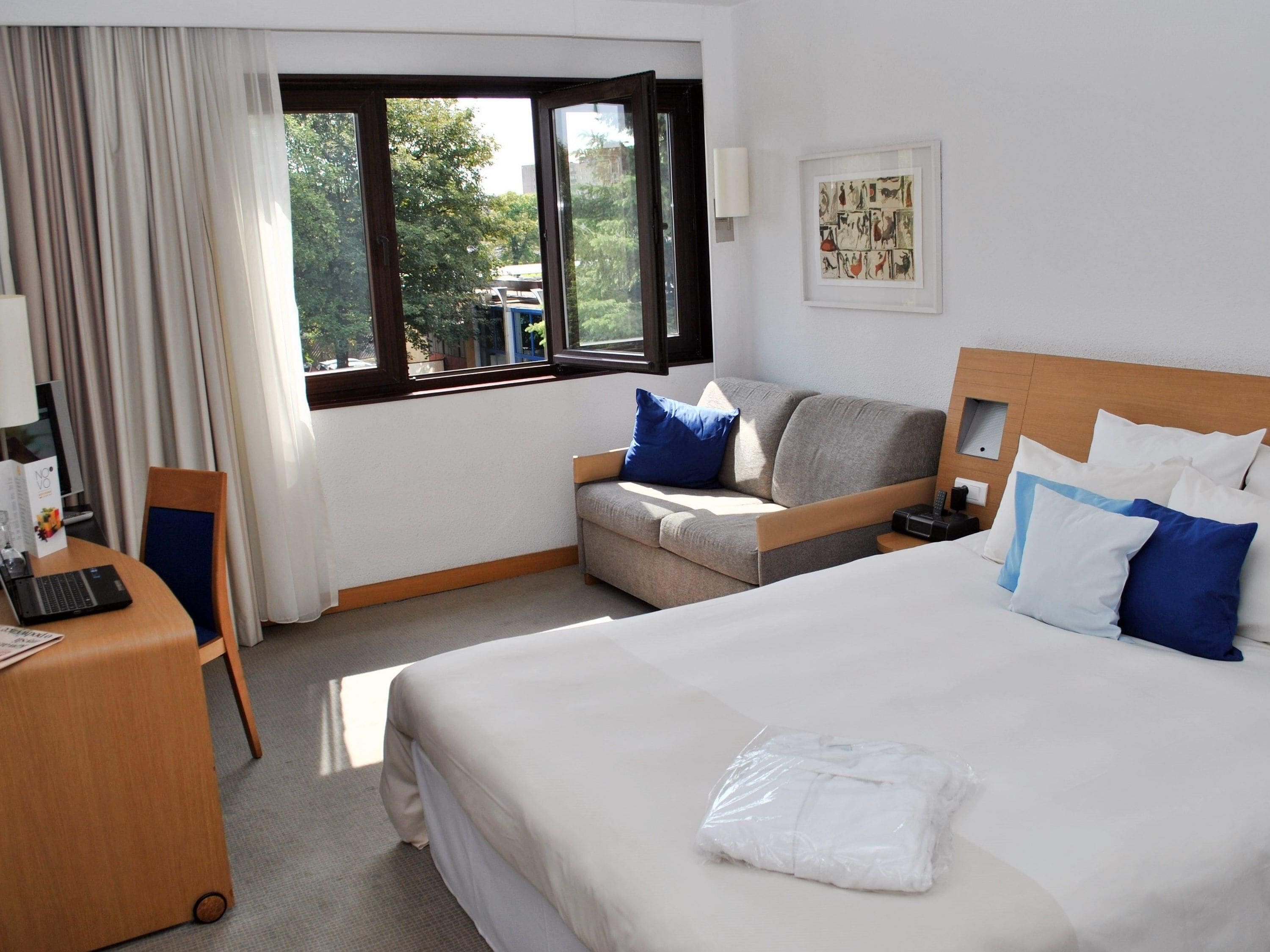 room, 1 queen bed with sofa bed | minibar, in-room safe, desk, blackout curtains